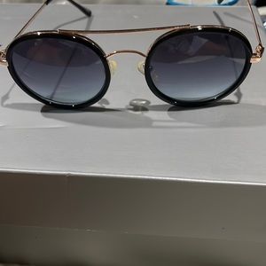 Glasses with black shades